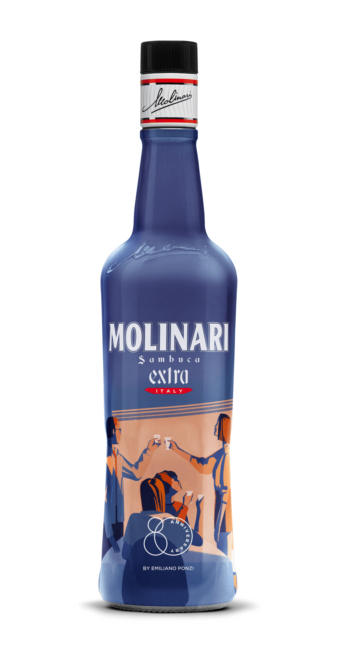 Bottiglia Molinari - Design Cena di Emiliano Ponzi