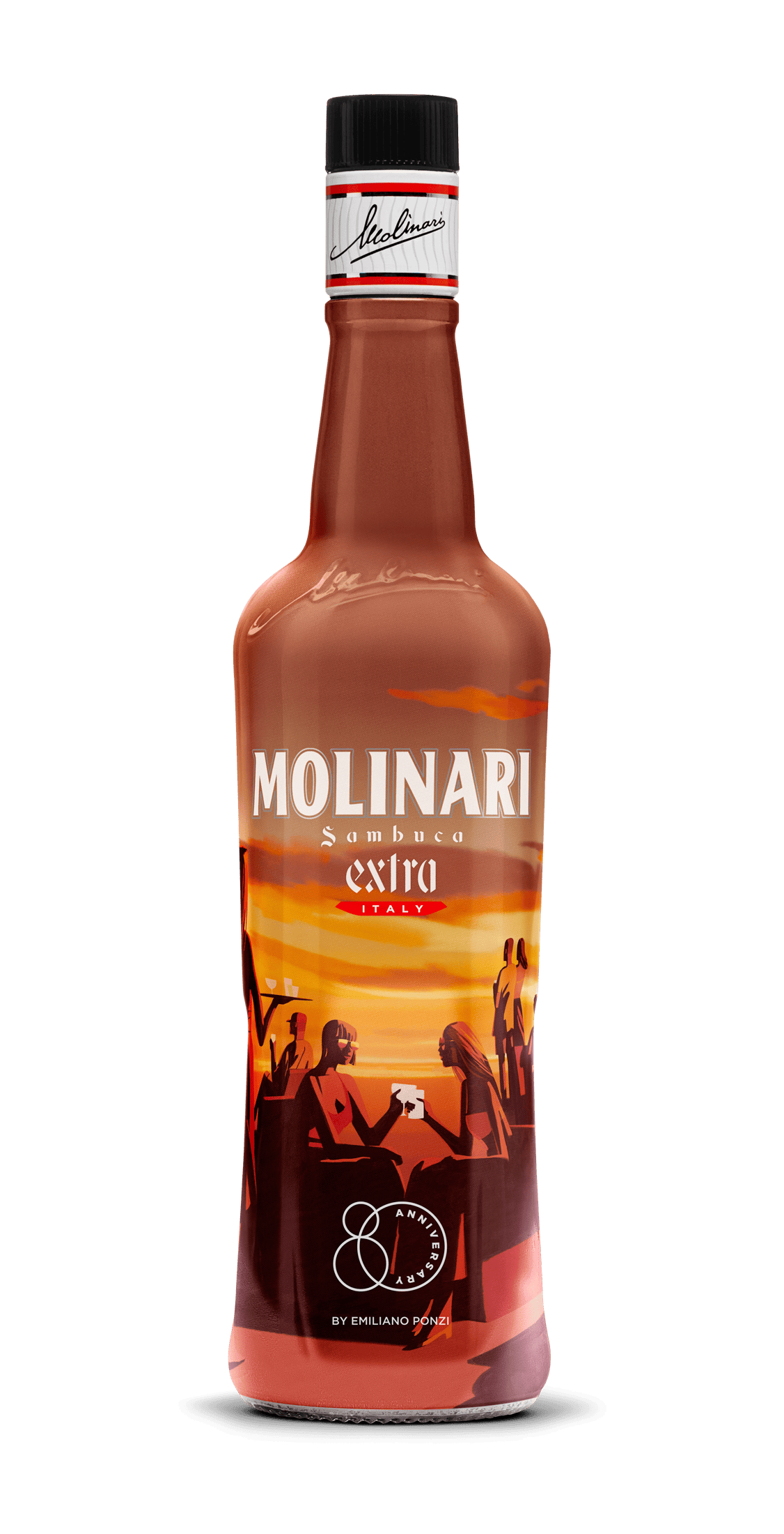 Bottiglia Molinari - Design Spiaggia di Emiliano Ponzi