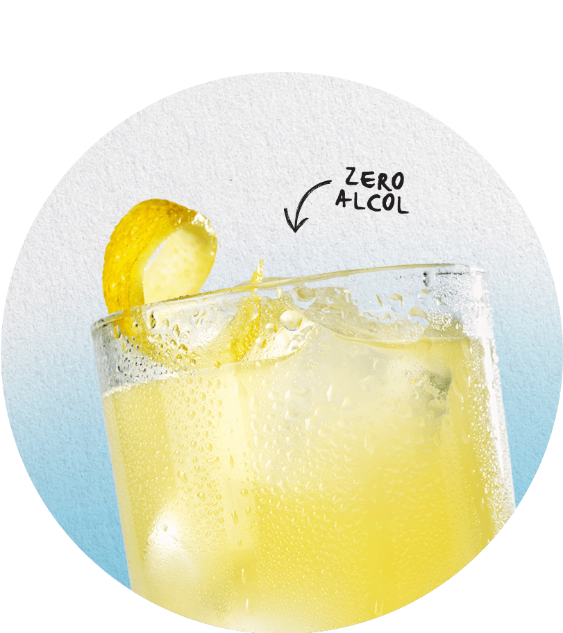 Cocktail Zero Highball con Molinari Zero